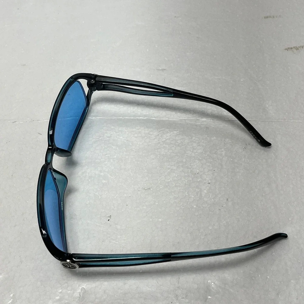 Zenni Optical Blue Lenses‎ Sunglasses Rectangular Frame Model 235521